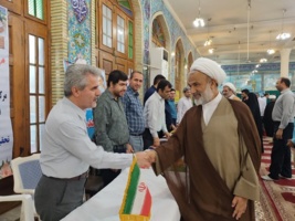 میز ارتباطات مردمی مرکز تحقیقات بوشهر در شهرستان دشتستان برگزارشد