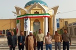 برگزاری آیین «مهمانی لاله‌ها» و غبارروبی مزار شهدا در بوشهر