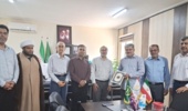 تقدیر از مسئول روابط عمومی مرکز تحقیقات بوشهر